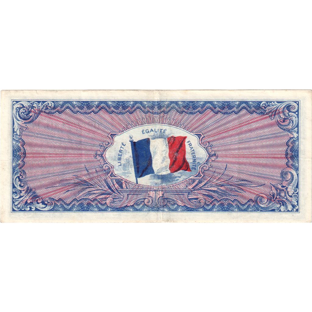 France, 500 Francs, Flag/France, 1944, UNC(60-62)