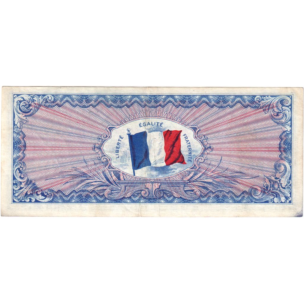 France, 50 Francs, Flag/France, 1944, AU(50-53)