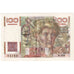 Frankrijk, 100 Francs, Jeune Paysan, 1954-03-04, B.589, filigrane inversé, TTB+
