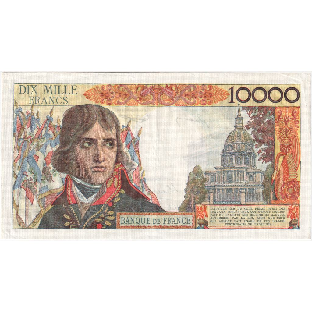Frankreich, 10000 Francs, Bonaparte, 1956-11-02, E.40., SS