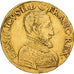 France, Henri II, Double Henri d'or, 1559, Paris, Gold, EF(40-45), Gadoury:394B