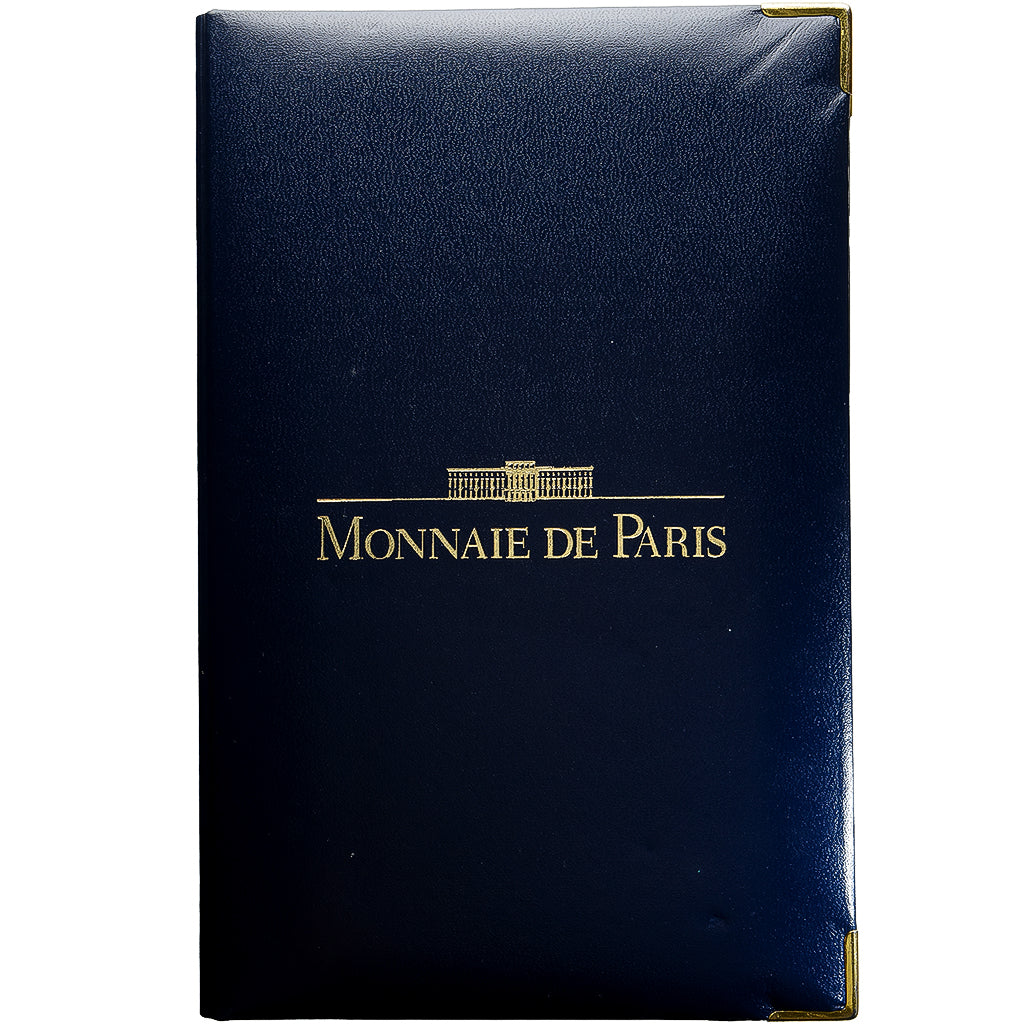 France, Pessac minting Euro pattern set, ND(1996), MDP, MS(65-70)