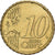 Zone euro, 10 Centimes, Mule, double revers 10 cent.-2 cent., Or nordique, SUP