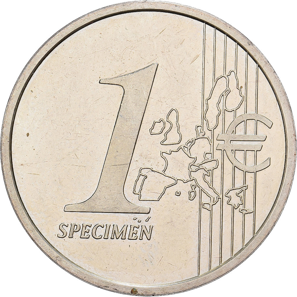 Belgium, Albert II, 1 Euro, 1997, Brussels, Specimen, Maillechort, AU(55-58)
