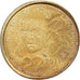 France, 2 Centimes, Metal error, 2011, MDP, AU(55-58)