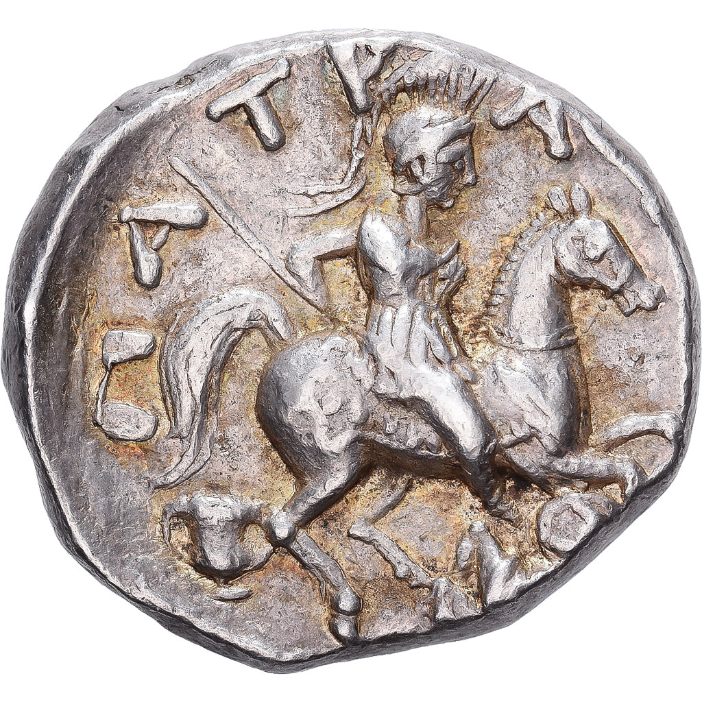 Paeonia, Tetradrachm, 335-315 BC, Patraos, Silver, AU(55-58), HGC:3.1-148