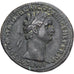 Roman Empire, Domitian, As, 88-89, Rome, Brązowy, AU(50-53), RIC:650