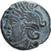 Gaul, Bituriges, Bronze Æ, 1st century BC, Brązowy, AU(55-58), Delestrée:2587