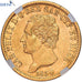 Kingdom of Sardinia, Carlo Felice, 20 Lire, 1830, Genoa, Goud, GENI, AU50