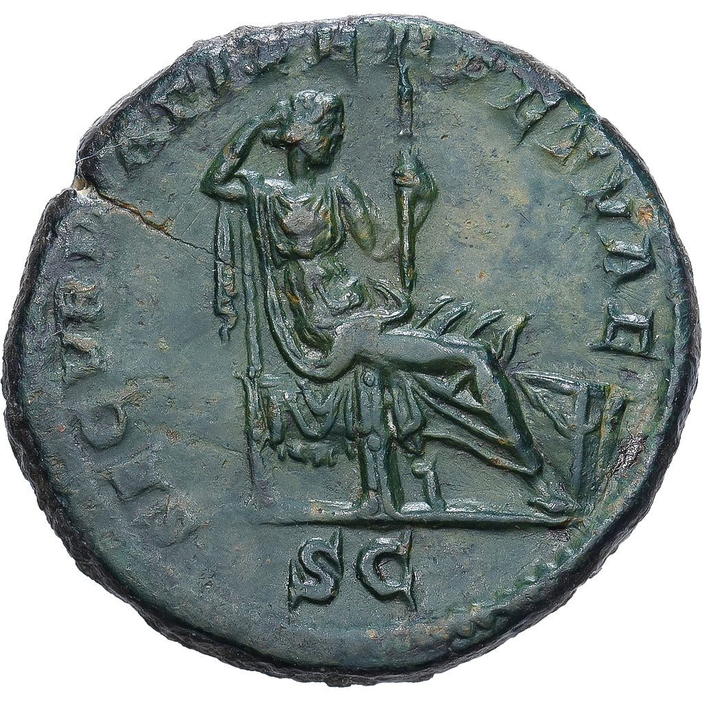 Roman Empire, Caracalla, Dupondius, 210-213, Rome, Bronze, AU(50-53), RIC:515