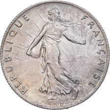 Frankrijk, 50 Centimes, Semeuse, 1897, Paris, Zilver, UNC-, Gadoury:420