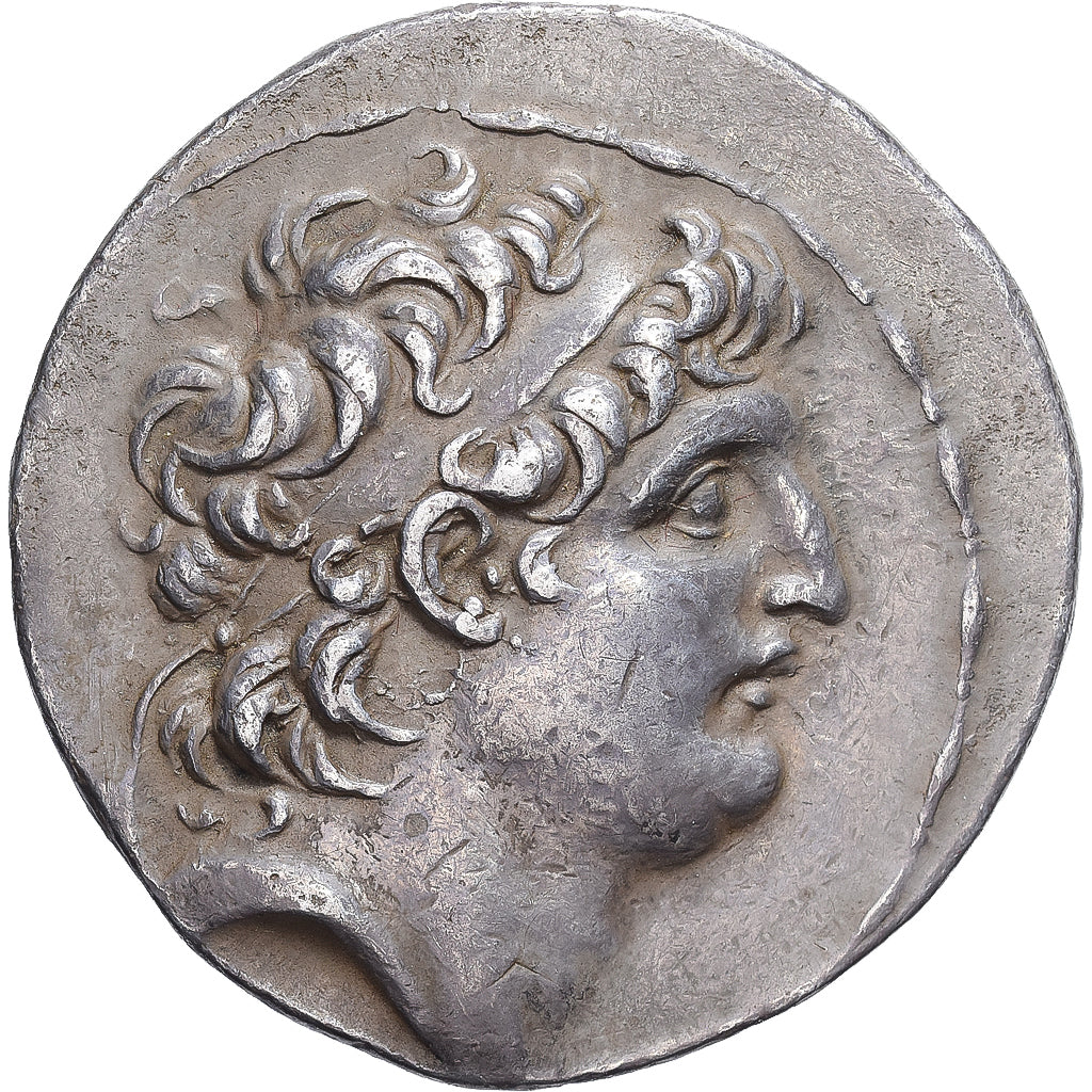 Seleukid Kingdom, Antiochos VII Evergete, Tetradrachm, 138-129 BC, Tyre, Silver