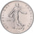 França, 1 Franc, Semeuse, 1959, Paris, Pattern, Níquel, MS(63), Gadoury:474