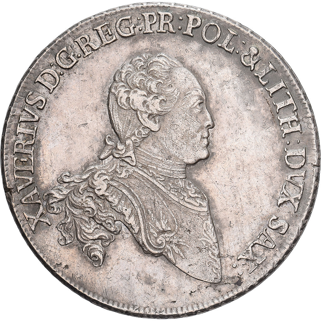 Électorat de Saxe, François-Xavier, 1 Conventionsthaler, 1768, Dresde, Argent