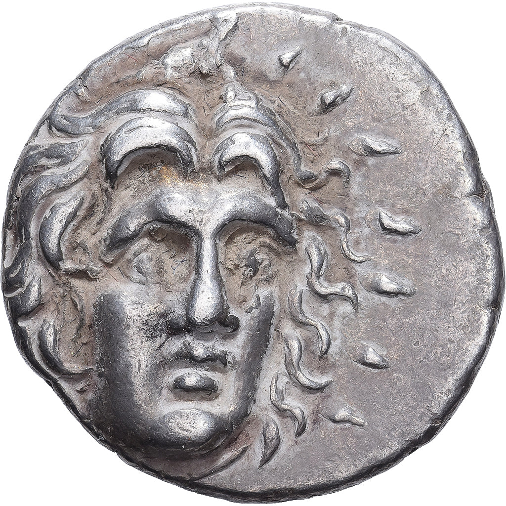 Rhodos, Didrachm, 250-229 BC, Rhodes, Silver, AU(50-53), SNG-Cop:765, HGC:6-1439
