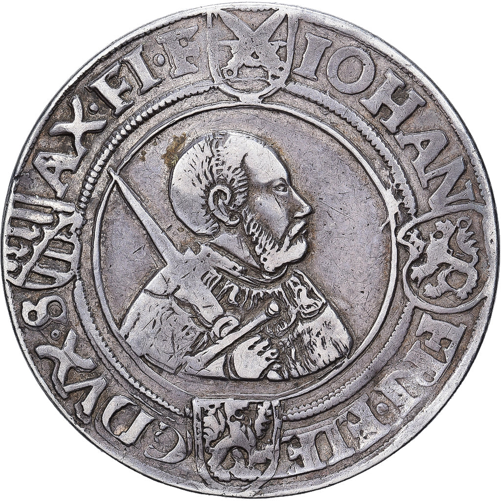 Stati tedeschi, Thaler, 1538-1545, Schwabach, Transformed, Argento, BB
