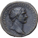 Roman Empire, Trajan, Dupondius, 103-111, Rome, Bronze, VZ, RIC:586