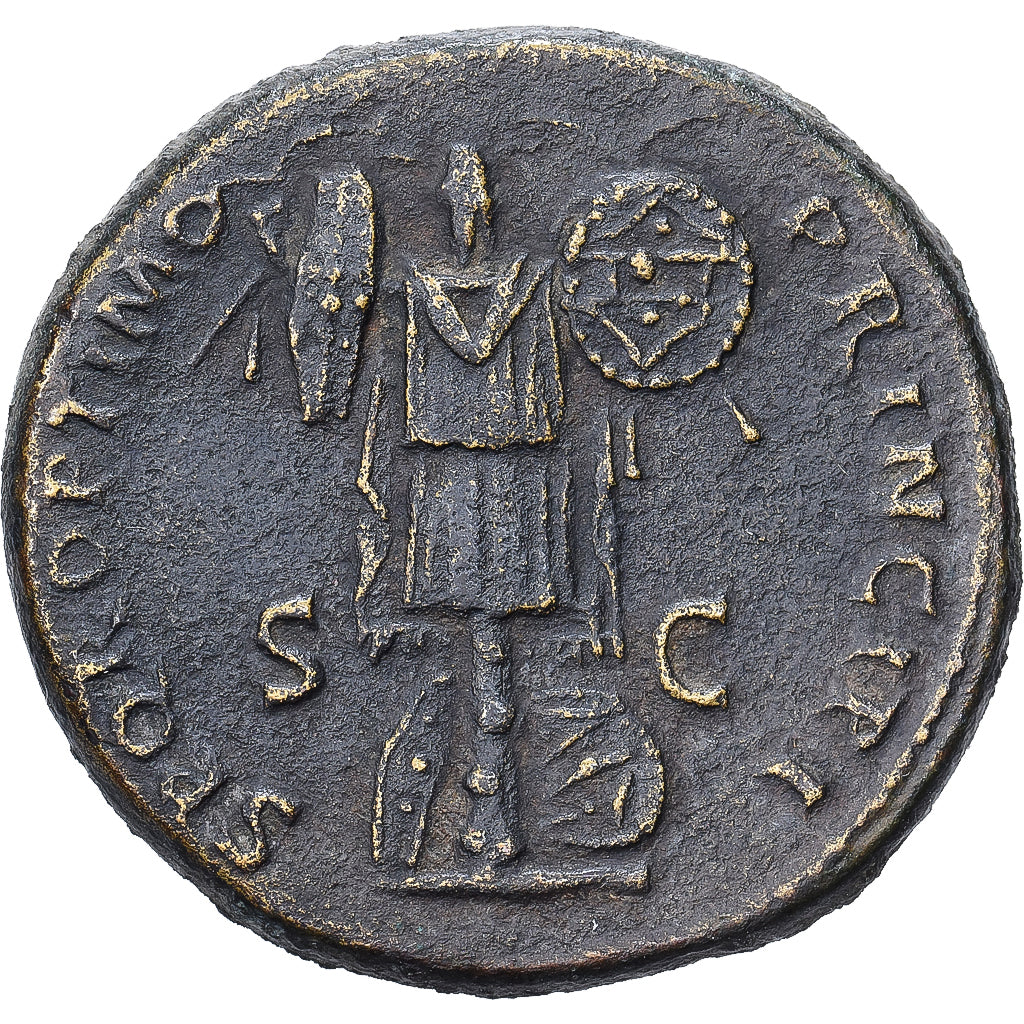 Roman Empire, Trajan, Dupondius, 103-111, Rome, Bronze, VZ, RIC:586