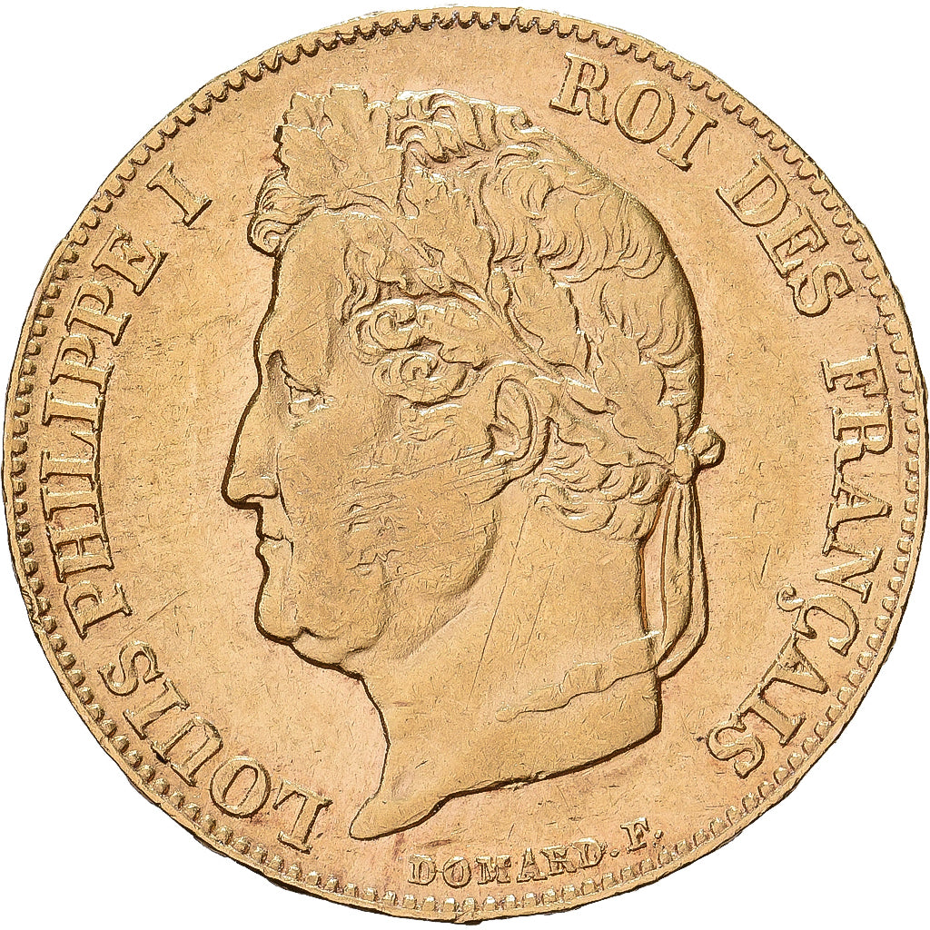 France, Louis Philippe I, 20 Francs Or, 1841, Lille, Gold, EF(40-45)