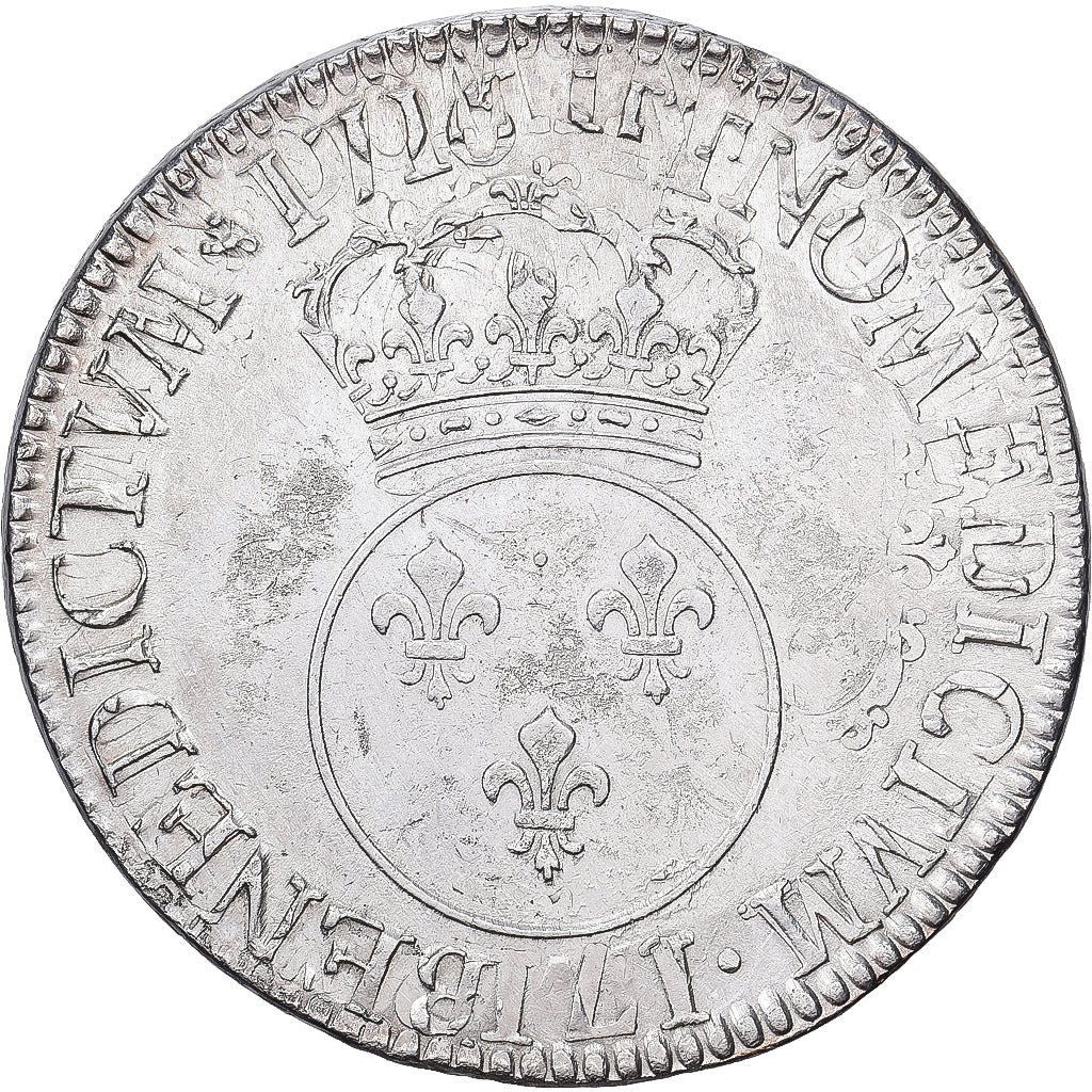 Frankreich, Louis XV, Ecu Vertugadin, 1716, Paris, reformed, Silber, SS+