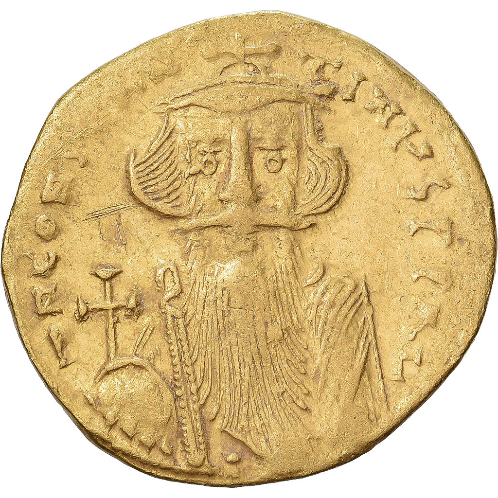 Byzantine Empire, Constans II, Solidus, 651-654, Constantinople, Gold