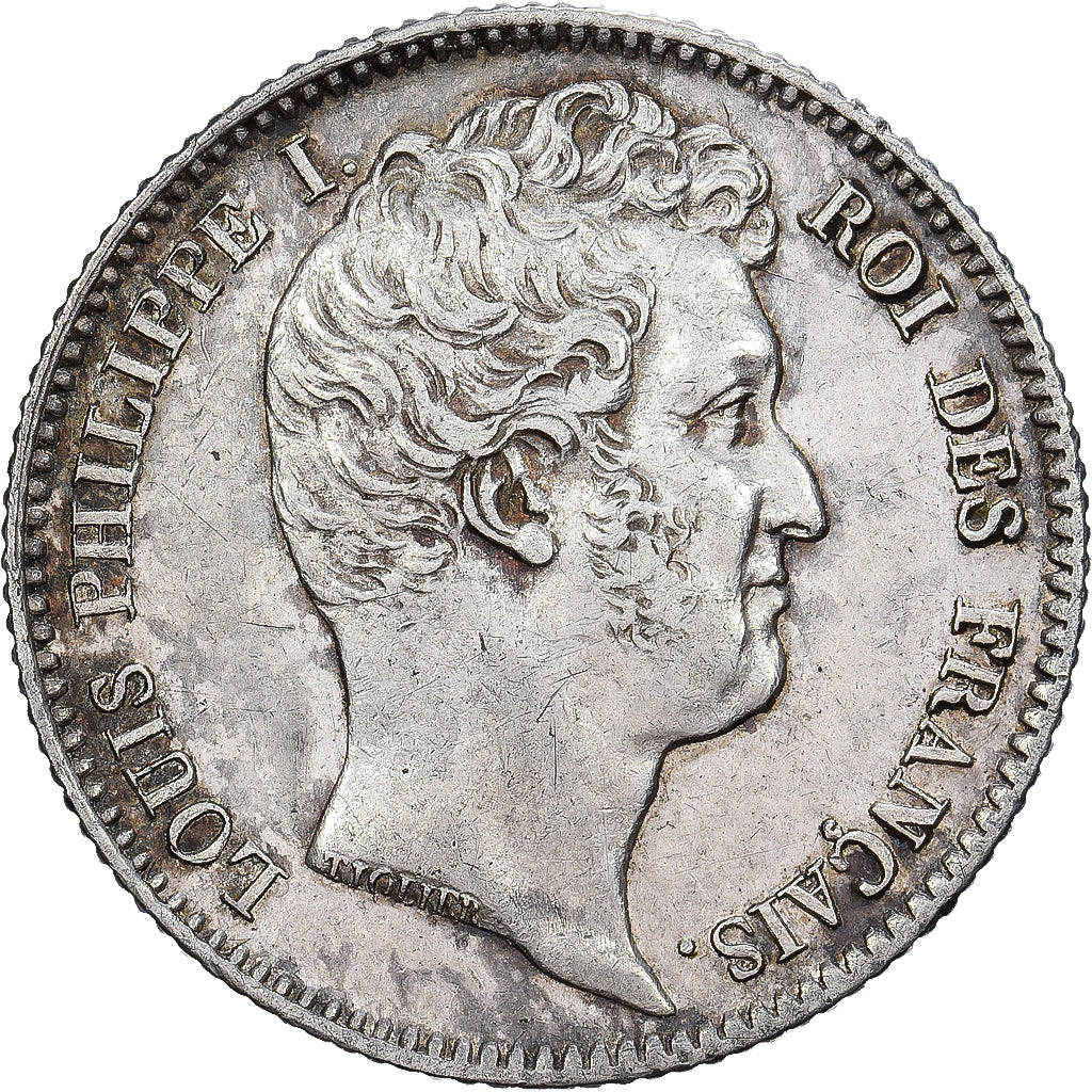 France, Louis-Philippe Ier, 1 Franc, 1831, Rouen, Argent, TTB+, Gadoury:452