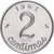 Francia, 2 Centimes, Épi, 1961, MDP, Pattern, Acero inoxidable, SC