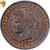 Frankrijk, 10 Centimes, Cérès, 1870, Paris, Bronzen, PCGS, MS64BN, Gadoury:265