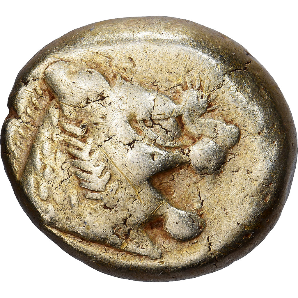 Lídia, 1/3 Stater, 7th-6th centuries BC, Sardis, Eletro, EF(40-45)