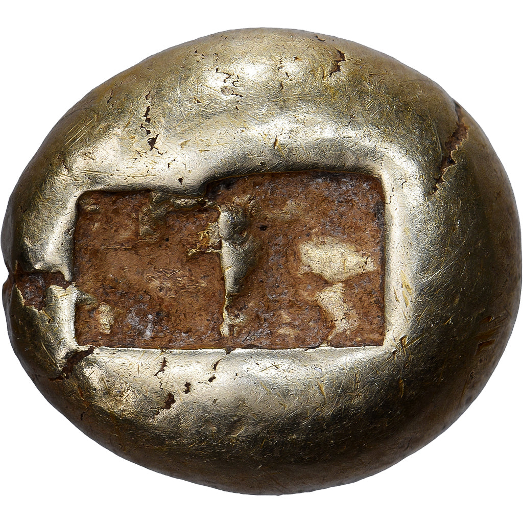 Lídia, 1/3 Stater, 7th-6th centuries BC, Sardis, Eletro, EF(40-45)