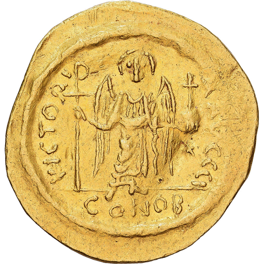 Byzantine Empire, Justinian I, Solidus, 545-565, Constantinople, Złoto