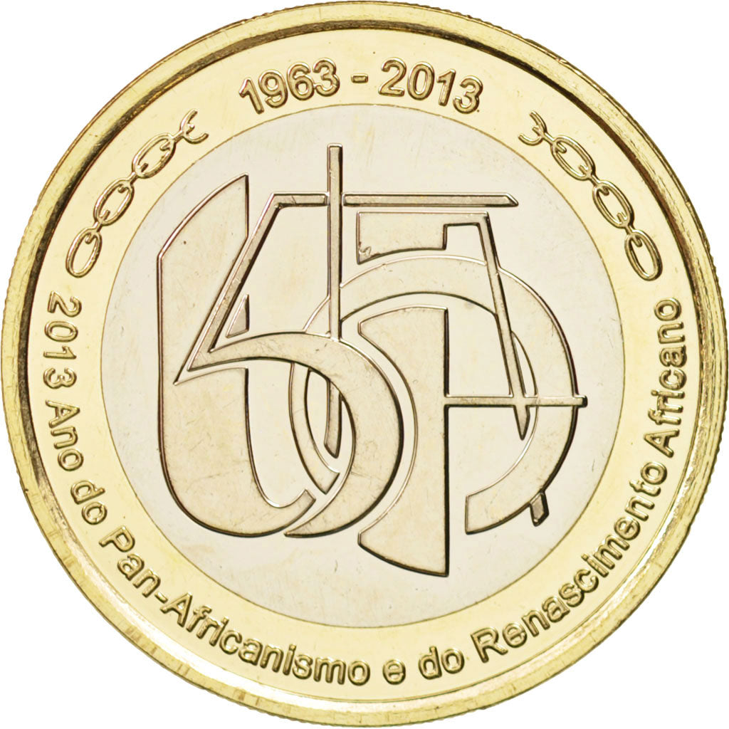 Coin, Cape Verde, 250 Escudos, 2013, MS(63), Bi-Metallic