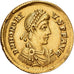 Roman Empire, Honorius, Solidus, 395-402, Mediolanum, Gold, EF(40-45), RIC:1206