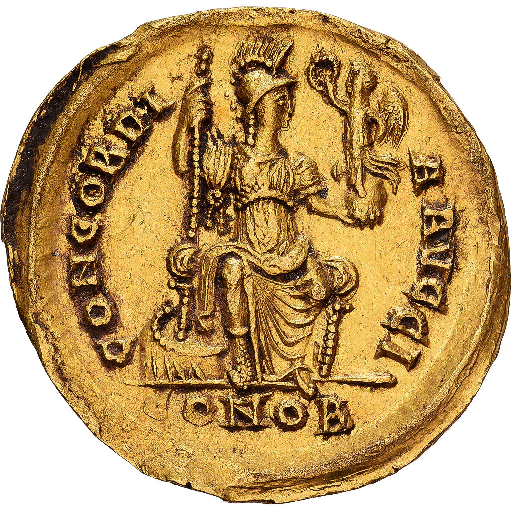 Roman Empire, Arcadius, Solidus, 397-402, Constantinople, Gold, EF(40-45), RIC:7
