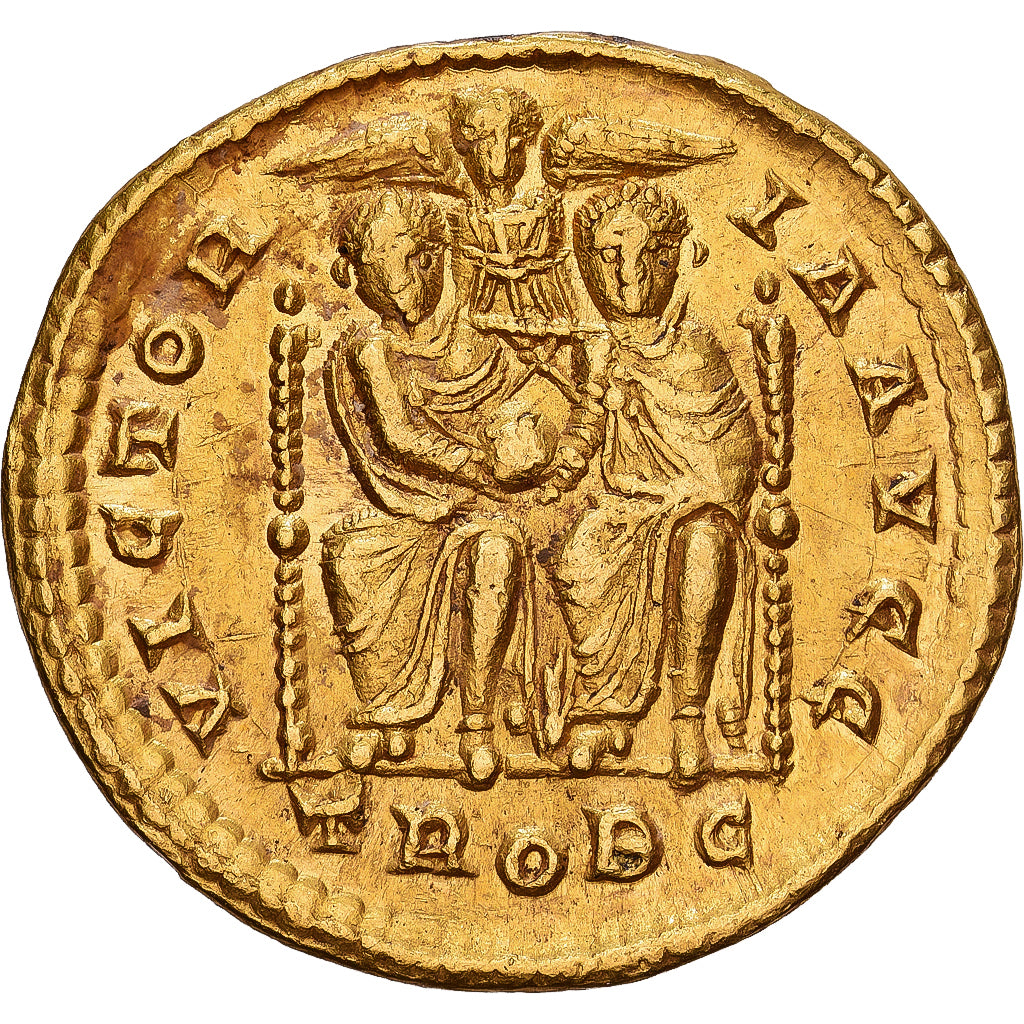 Roman Empire, Valens, Solidus, 367-375, Treveri, Gold, SS, RIC:17e2