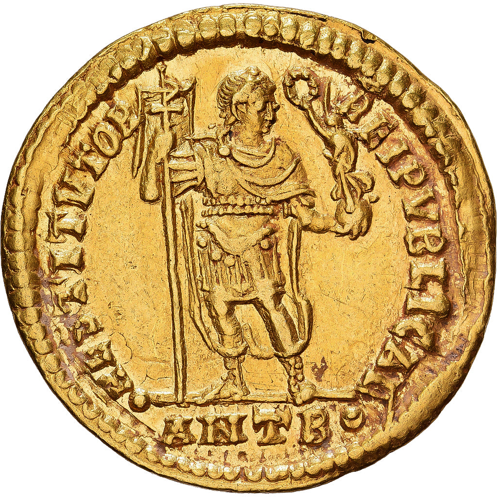 Roman Empire, Valentinian I, Solidus, 364-367, Antioch, Gold, AU(55-58), RIC:2a