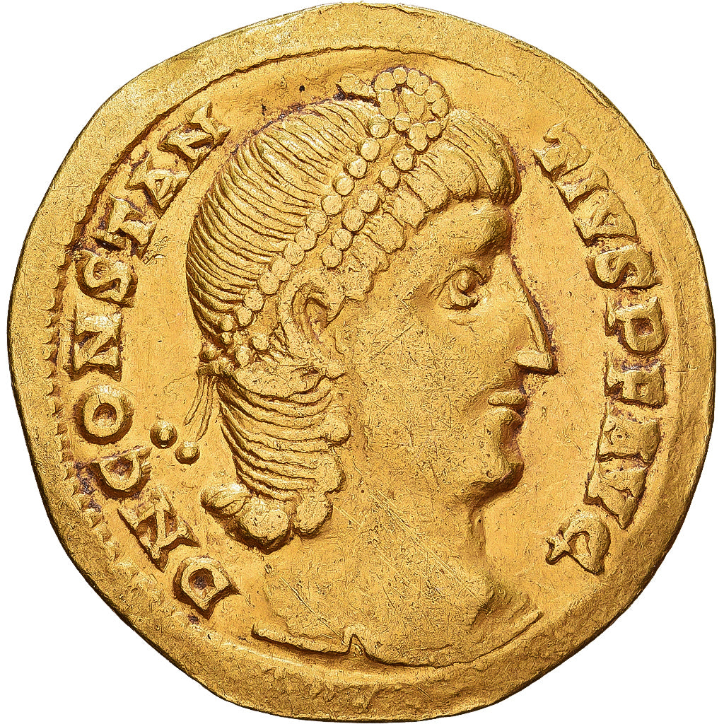 Roman Empire, Constantius II, Solidus, 355-361, Nicomedia, Gold, EF(40-45)