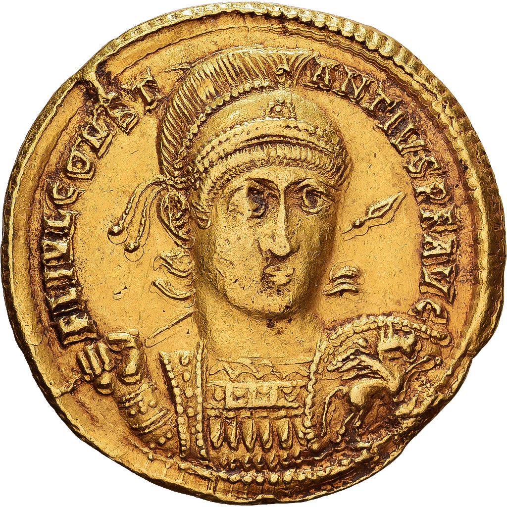 Roman Empire, Constantius II, Solidus, 355-357, Rome, Oro, BB+, RIC:293 var.