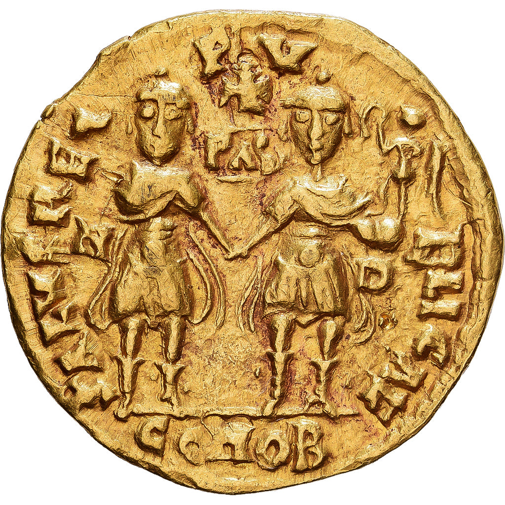 Roman Empire, Anthemius, Solidus, 467-472, Mediolanum, Gold, SS