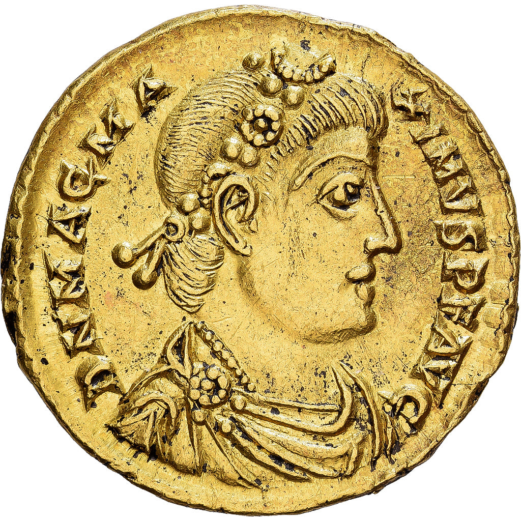 Roman Empire, Magnus Maximus, Solidus, 383-388, Treveri, Gold, SS+, RIC:76