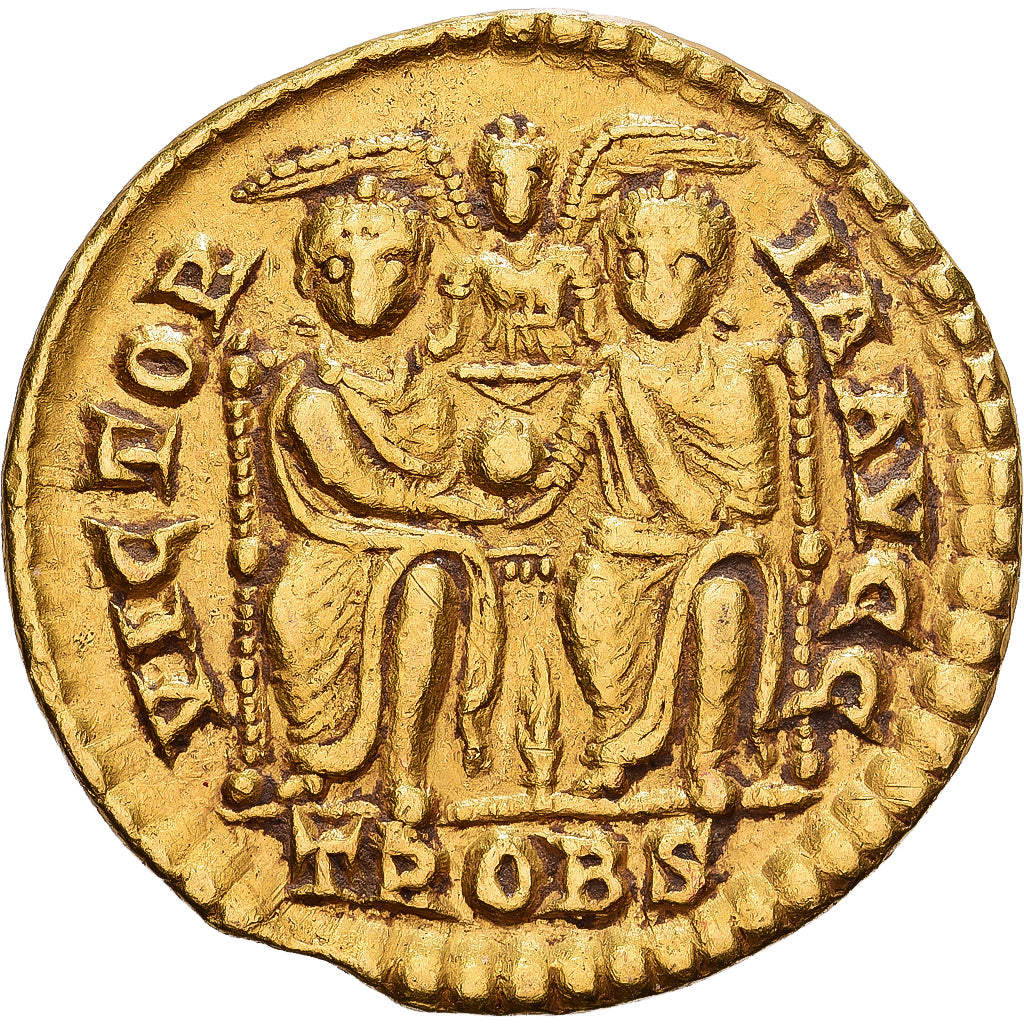 Roman Empire, Valentinian I, Solidus, 367-375, Trier, Gold, SS, RIC:17b