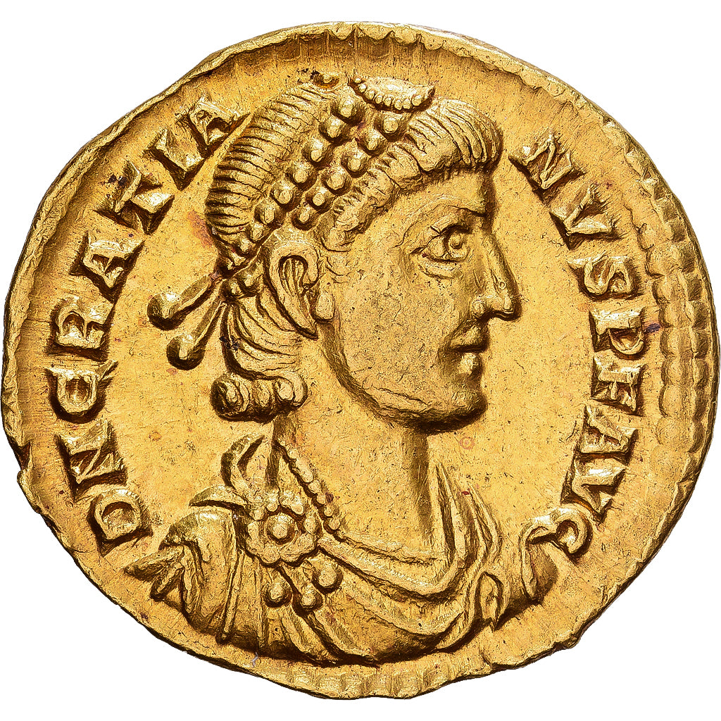 Roman Empire, Gratian, Solidus, 375-378, Treveri, Gold, MS(63), RIC:39d