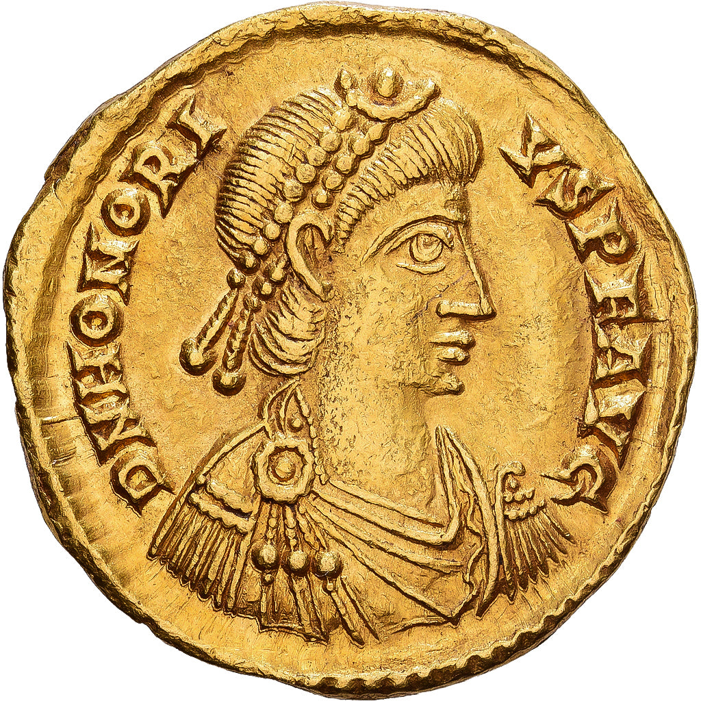 Roman Empire, Honorius, Solidus, 402-406, Ravenna, Gold, VZ, RIC:1287