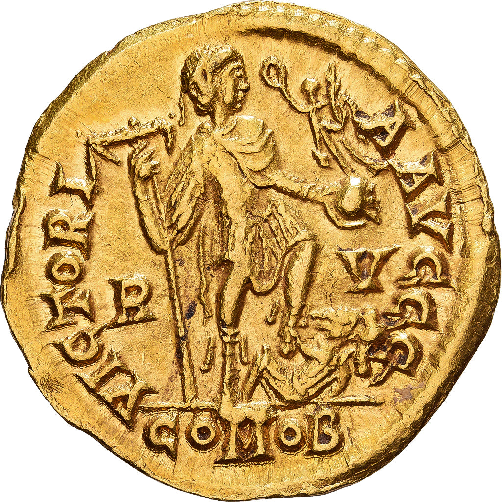 Roman Empire, Honorius, Solidus, 402-406, Ravenna, Gold, VZ, RIC:1287