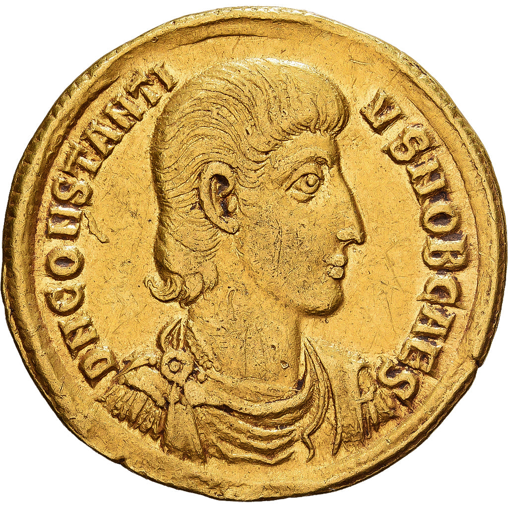 Roman Empire, Constantius Gallus, Solidus, 351-354, Antioch, Gold, AU(50-53)