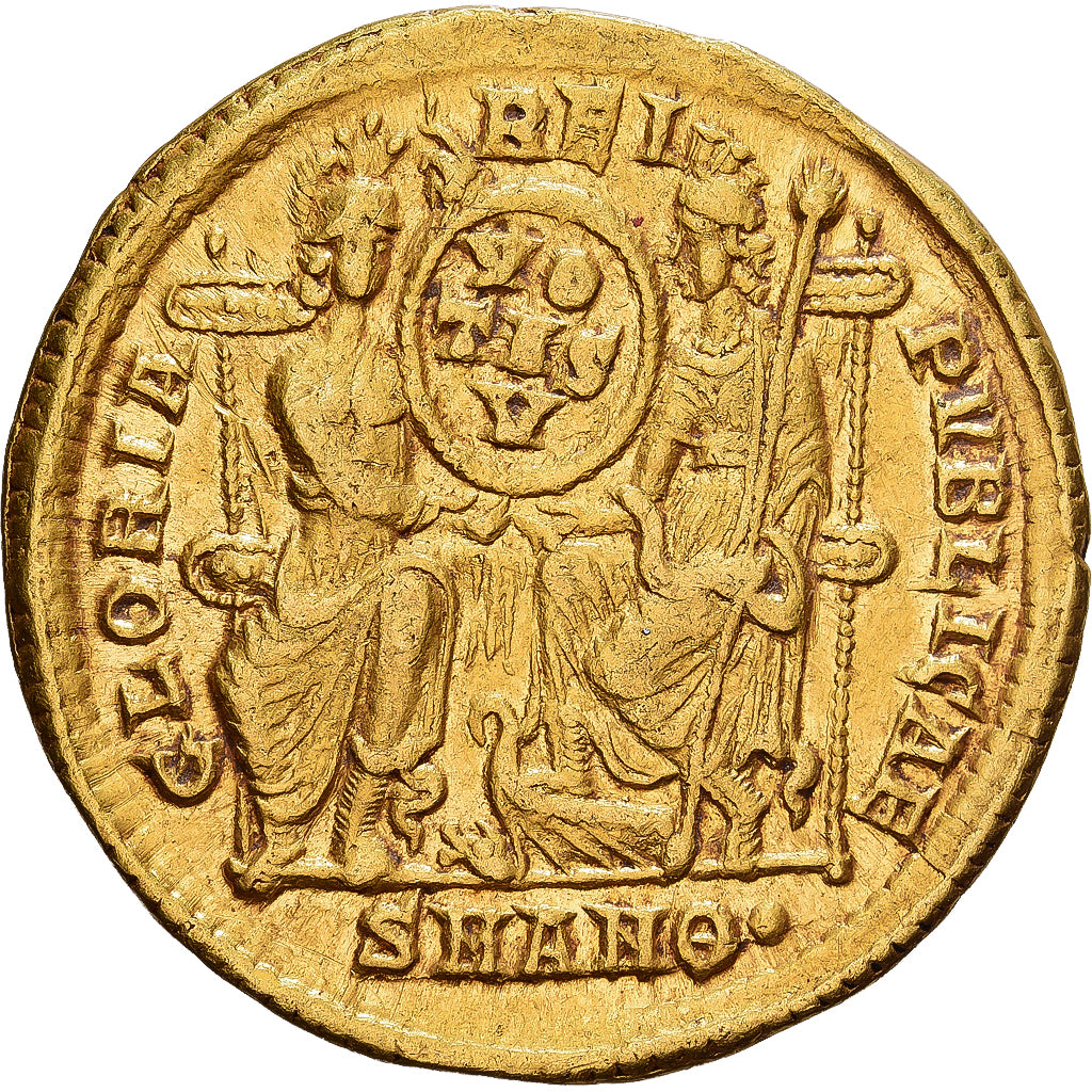 Roman Empire, Constantius Gallus, Solidus, 351-354, Antioch, Gold, AU(50-53)