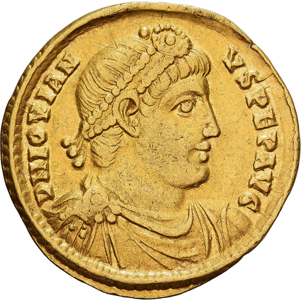 Roman Empire, Jovian, Solidus, 363-364, Antioch, Gold, EF(40-45), RIC:223