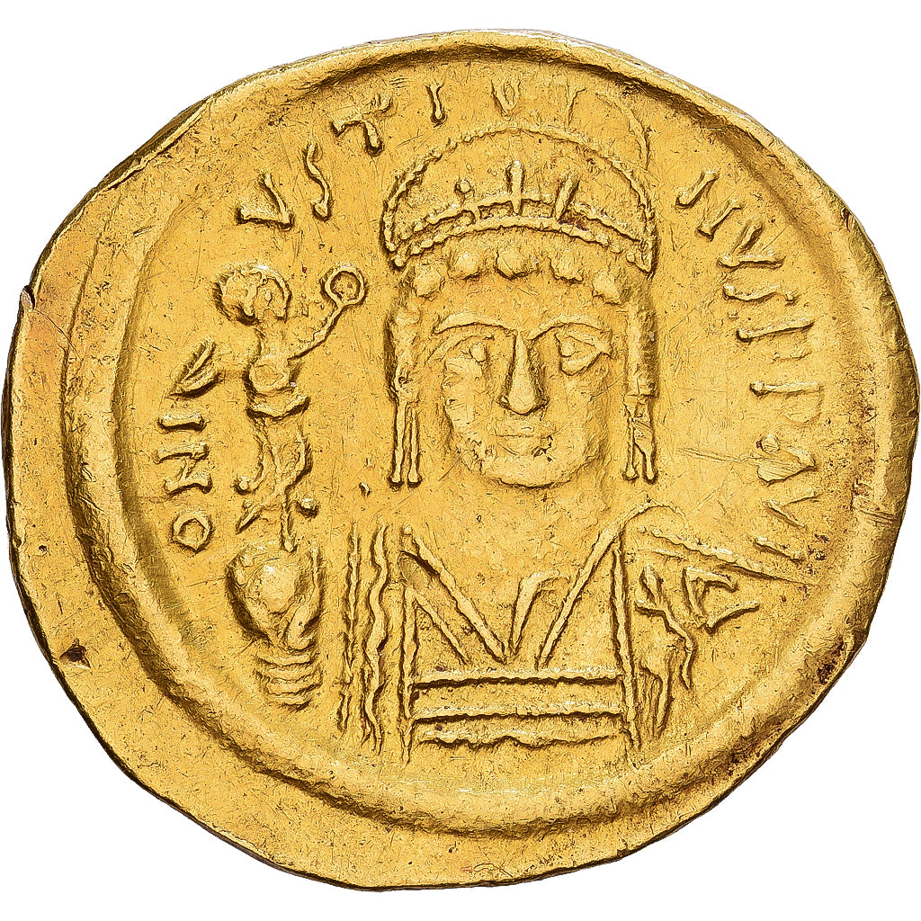 Byzantine Empire, Justin II, Solidus, 565-578, Constantinople, Gold, SS
