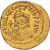 Byzantine Empire, Maurice Tiberius, Solidus, 582-602, Constantinople, Oro, MBC