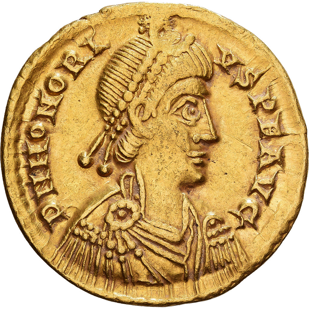 Roman Empire, Honorius, Solidus, 402-406, Ravenna, Gold, EF(40-45), RIC:1287
